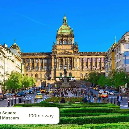 2Br Apt With Park & Museum View - Prague Center *