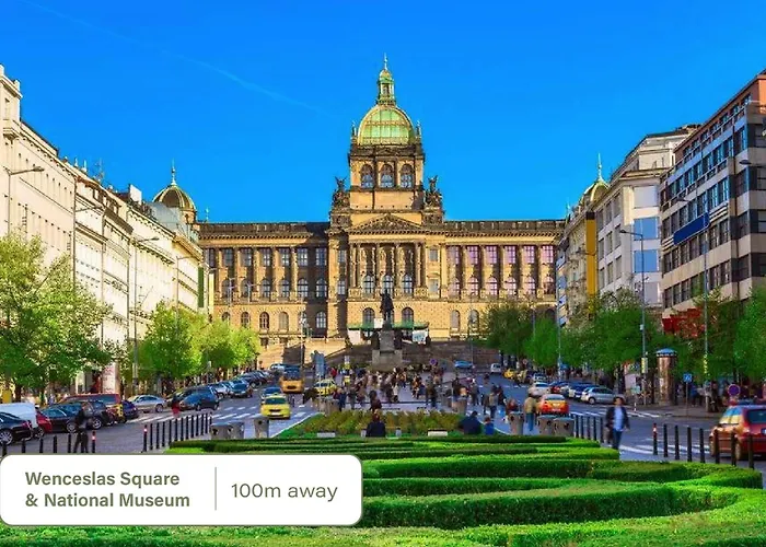 2Br Apt With Park & Museum View - Prague Center *